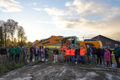 Spatenstich Wohnsiedlung Schalchenriet Alten