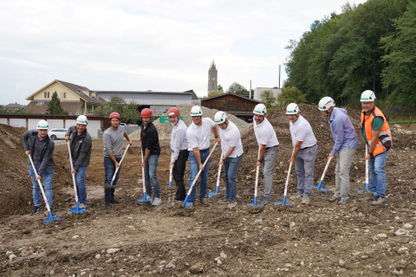 Spatenstich Neubau Gewerbegebäude